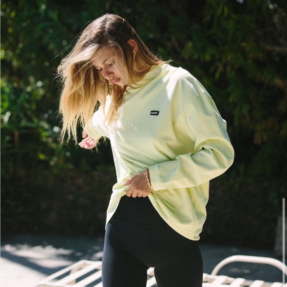 RARE Joah Brown Over Sized Long Sleeve in Melon (Limited Edition)